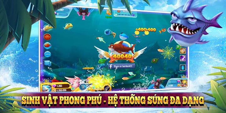 Giao diện bắn cá