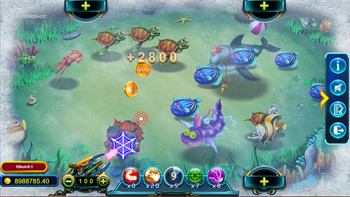 Gameplay trò chơi bắn cá 3D