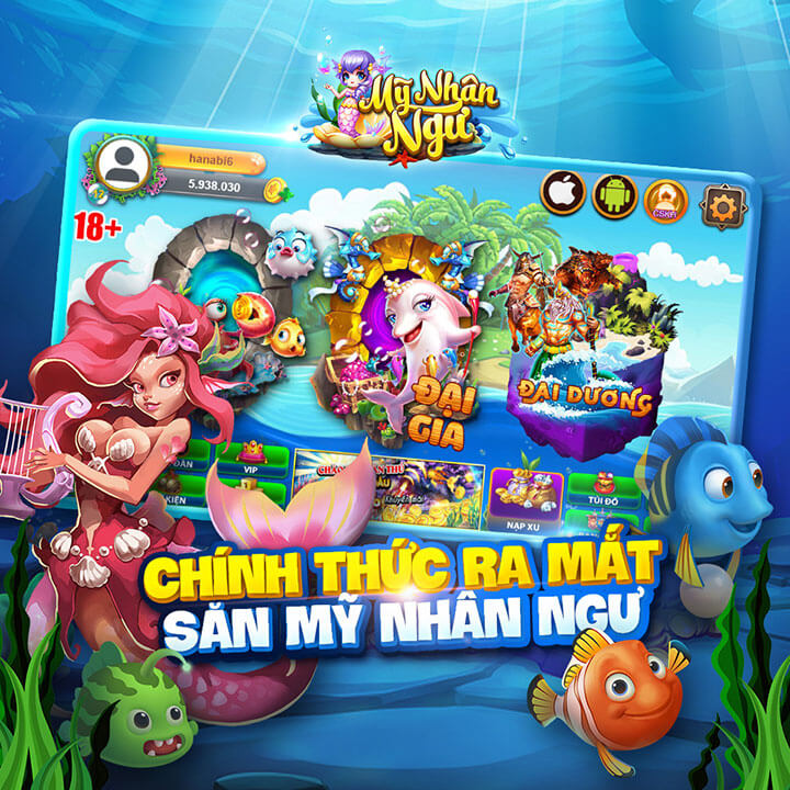 Bắn cá mỹ nhân ngư