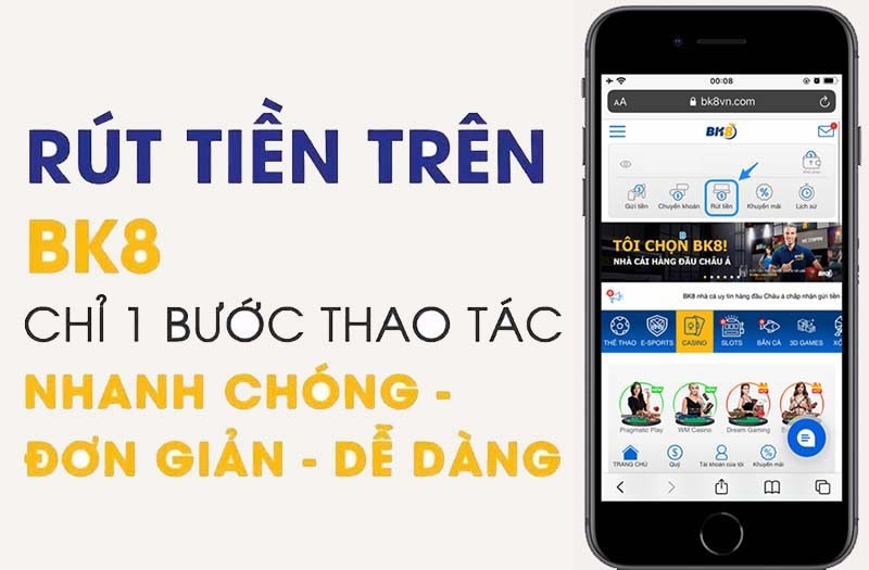 Cách rút tiền