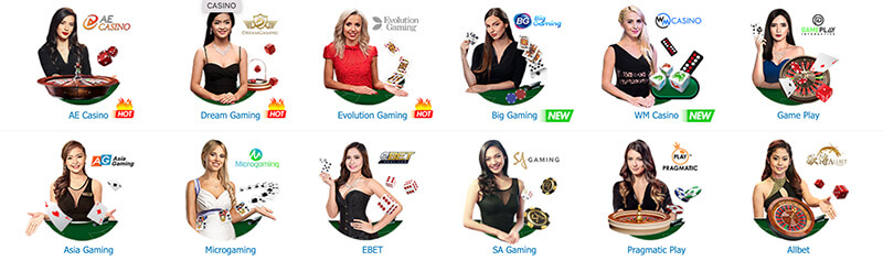 Game live casino BK8