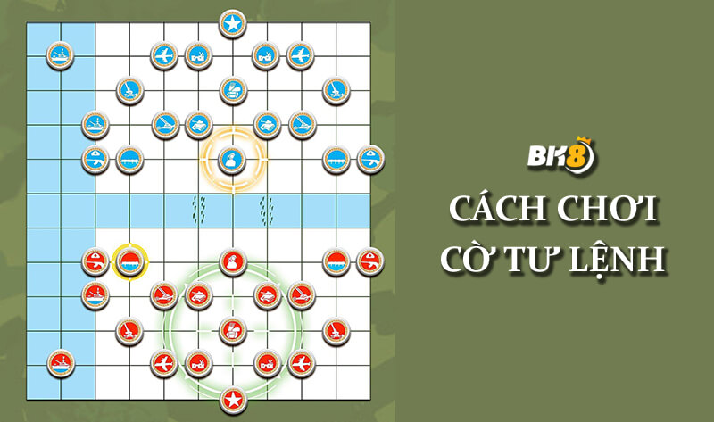 Cờ tư lệnh là gì Cách chơi tư lệnh dành cho người mới cờ tư quân sự