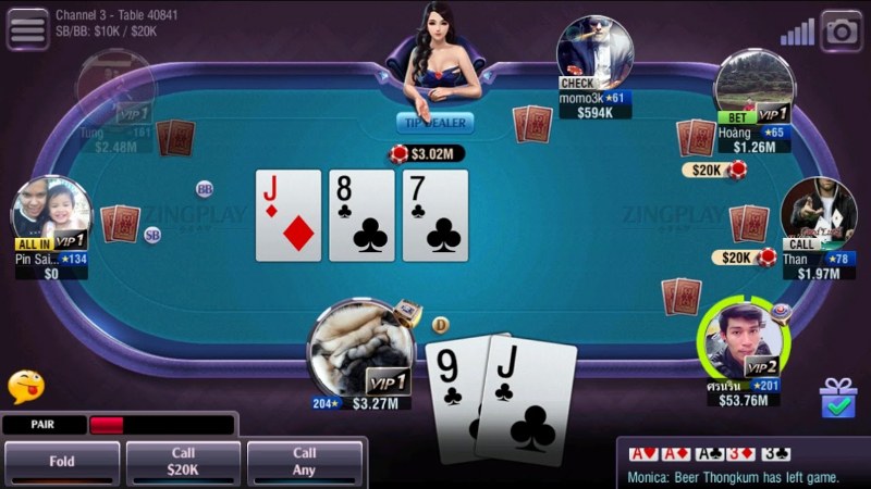 cách chơi game poker online miễn phí