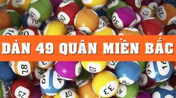 Multi-colored lottery balls.