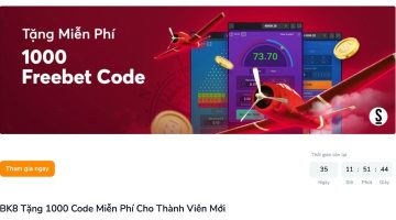 Chơi game tại Bk8 nhận ngay 1000 code