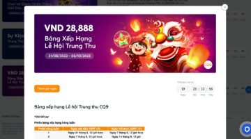Khuyến mãi Lễ hội Trung thu CQ9